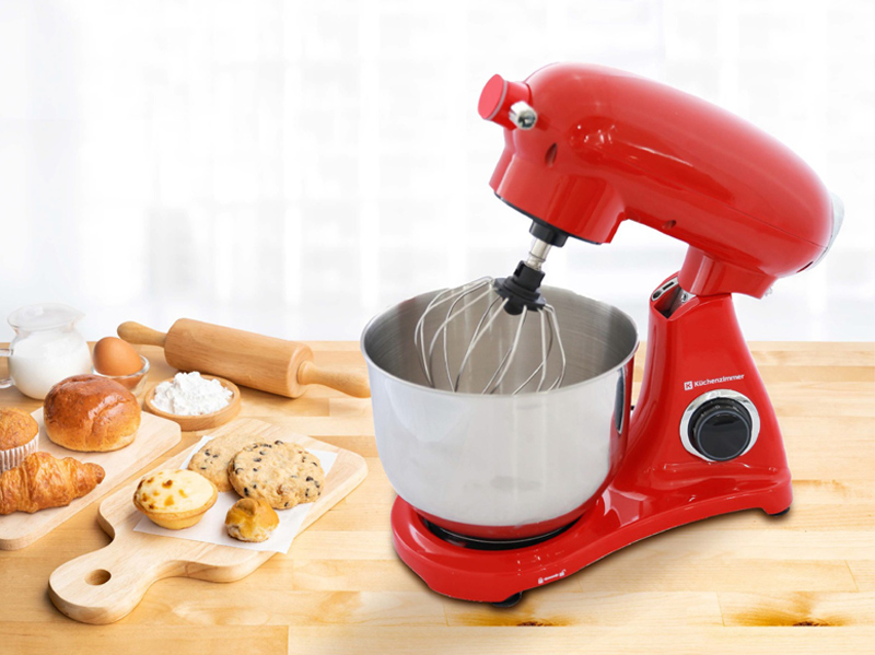 Máy trộn đa năng Kuchenzimmer STAND MIXER RED 002790 - Hàng chính hãng
