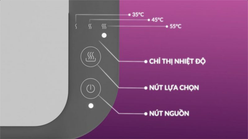 Máy ủ ấm khăn giấy ướt Warm 1 Fatzbaby FB7200MX - Hàng chính hãng