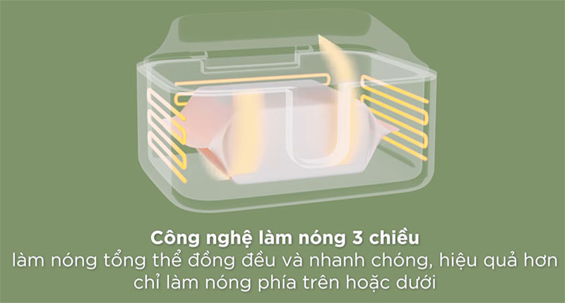 Máy ủ ấm và tiệt trùng khăn giấy ướt Warm 5 Fatzbaby FB7300MX - Hàng chính hãng