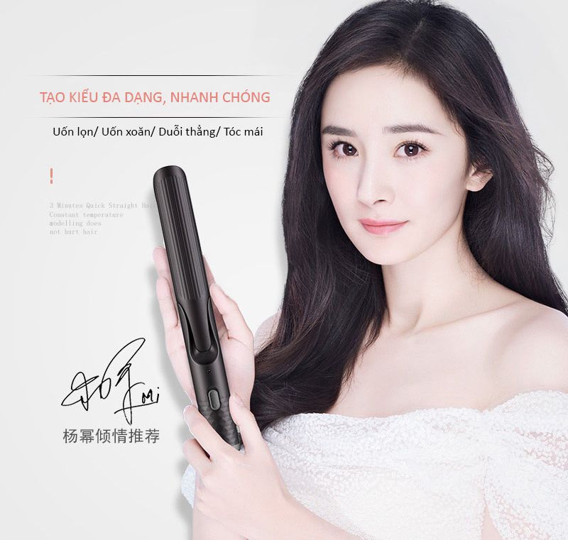 Máy uốn duỗi tóc 2 trong 1 K-SKIN KD3886A - Hàng chính hãng