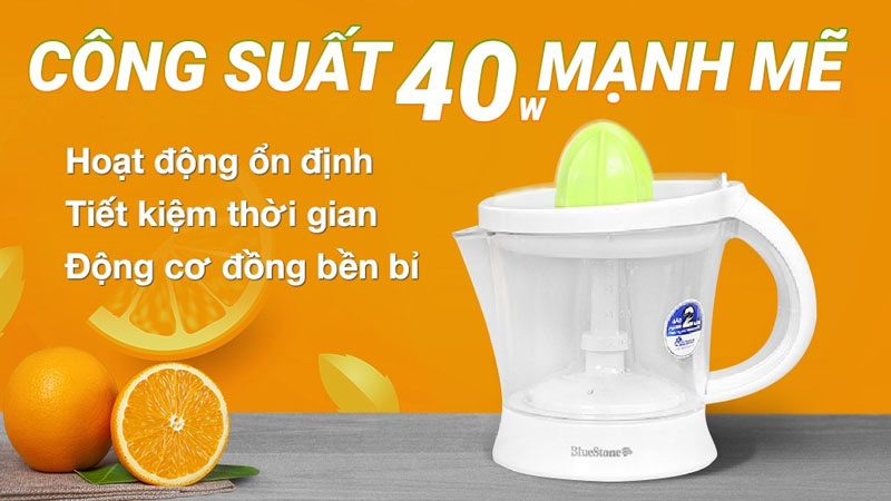 Máy vắt cam BlueStone 40W CJB-1129 - Hàng chính hãng