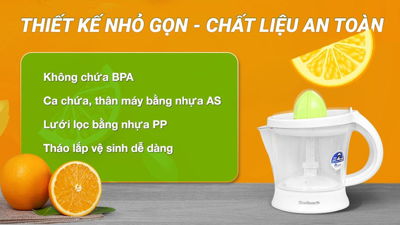 Máy vắt cam BlueStone 40W CJB-1129 - Hàng chính hãng