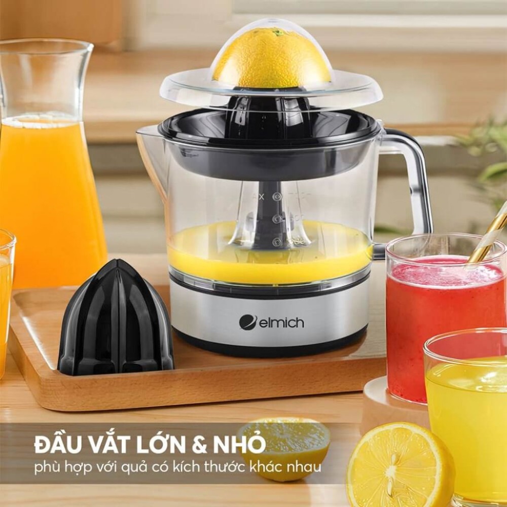 Máy có 2 đầu vắt đi kèm