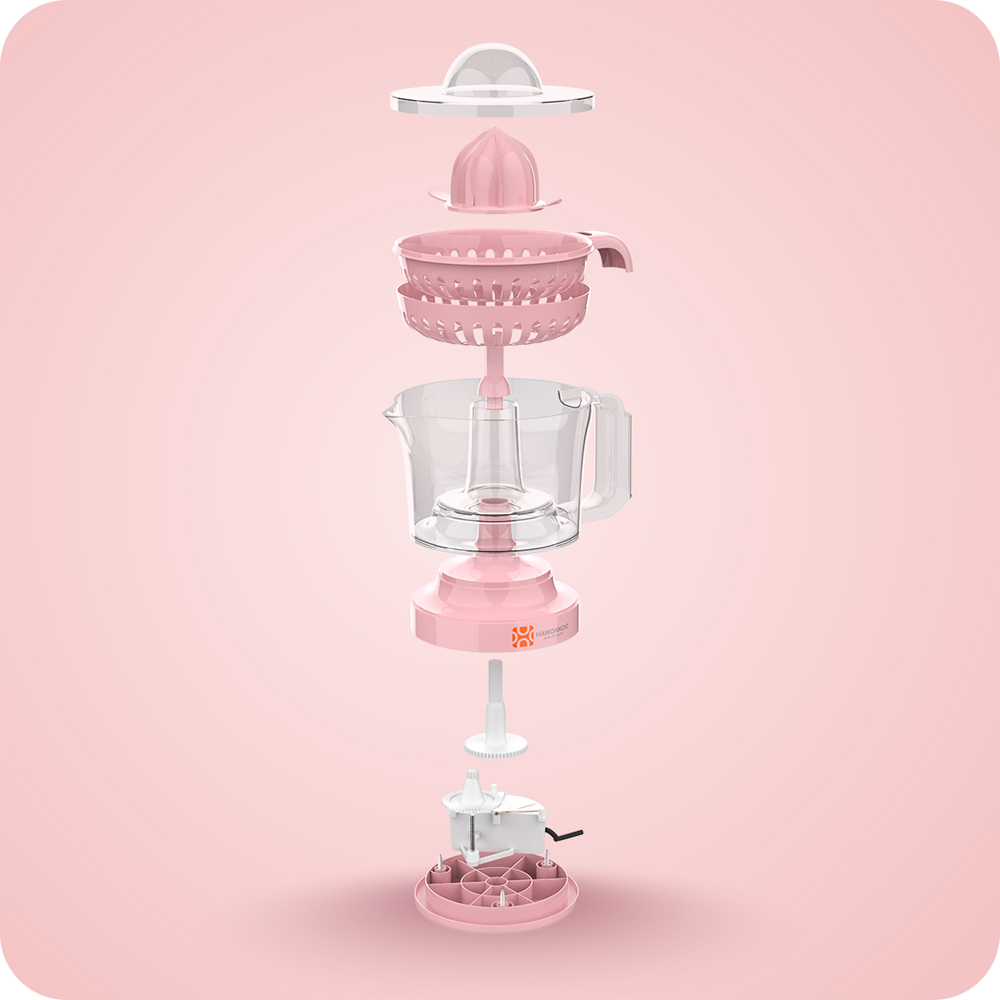 Máy vắt cam Hawonkoo OJH-001-PK - Hàng chính hãng