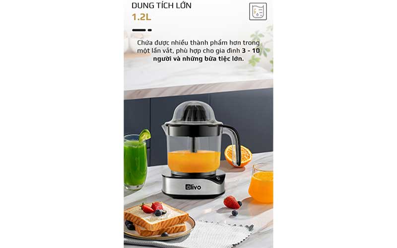 Máy vắt cam Olivo CJ12 - Hàng chính hãng