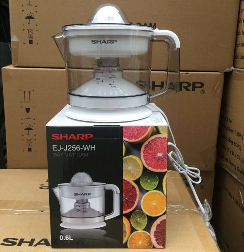 Máy vắt cam Sharp EJ-J256-WH - Hàng chính hãng