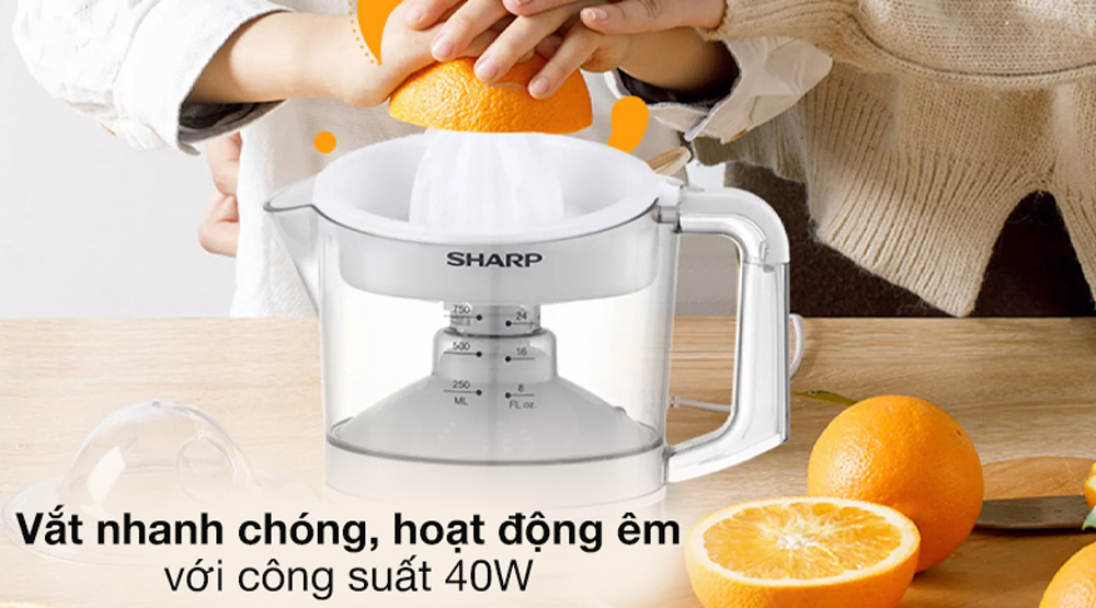 Máy vắt cam Sharp 40W EJ-J407 - Hàng chính hãng