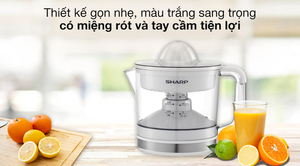 Máy vắt cam Sharp 40W EJ-J407 - Hàng chính hãng
