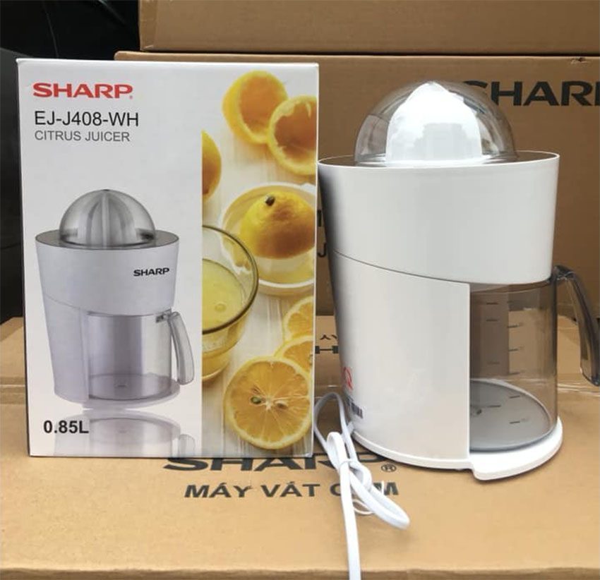 Máy vắt cam Sharp EJ-J408-WH - Hàng chính hãng