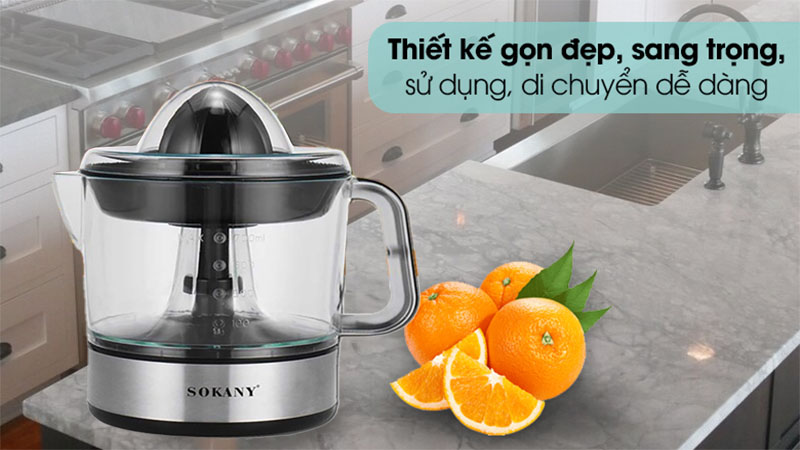 Máy vắt cam Sokany JE-623D - Hàng chính hãng