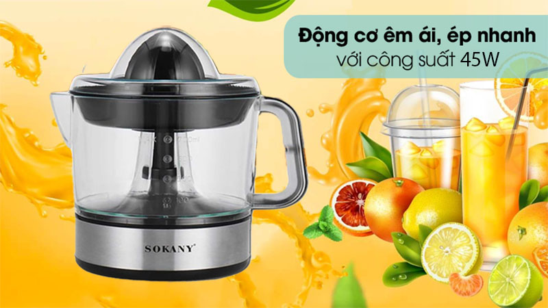 Máy vắt cam Sokany JE-623D - Hàng chính hãng