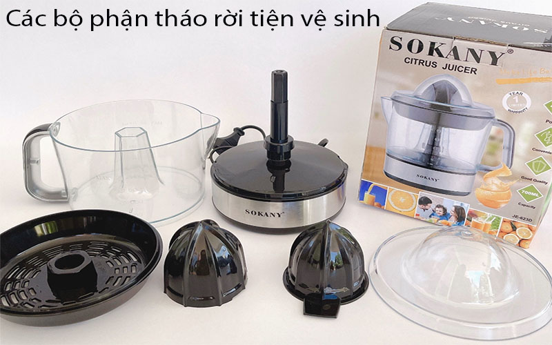 Máy vắt cam Sokany JE-623D - Hàng chính hãng