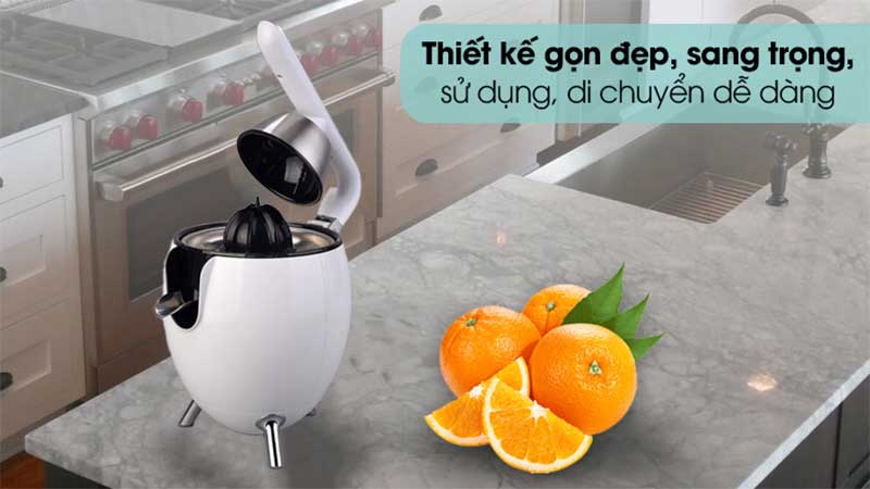 Máy vắt cam dùng điện Ririhong VA-6016A - Hàng chính hãng