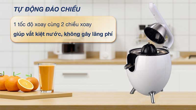 Máy vắt cam dùng điện Ririhong VA-6016A - Hàng chính hãng
