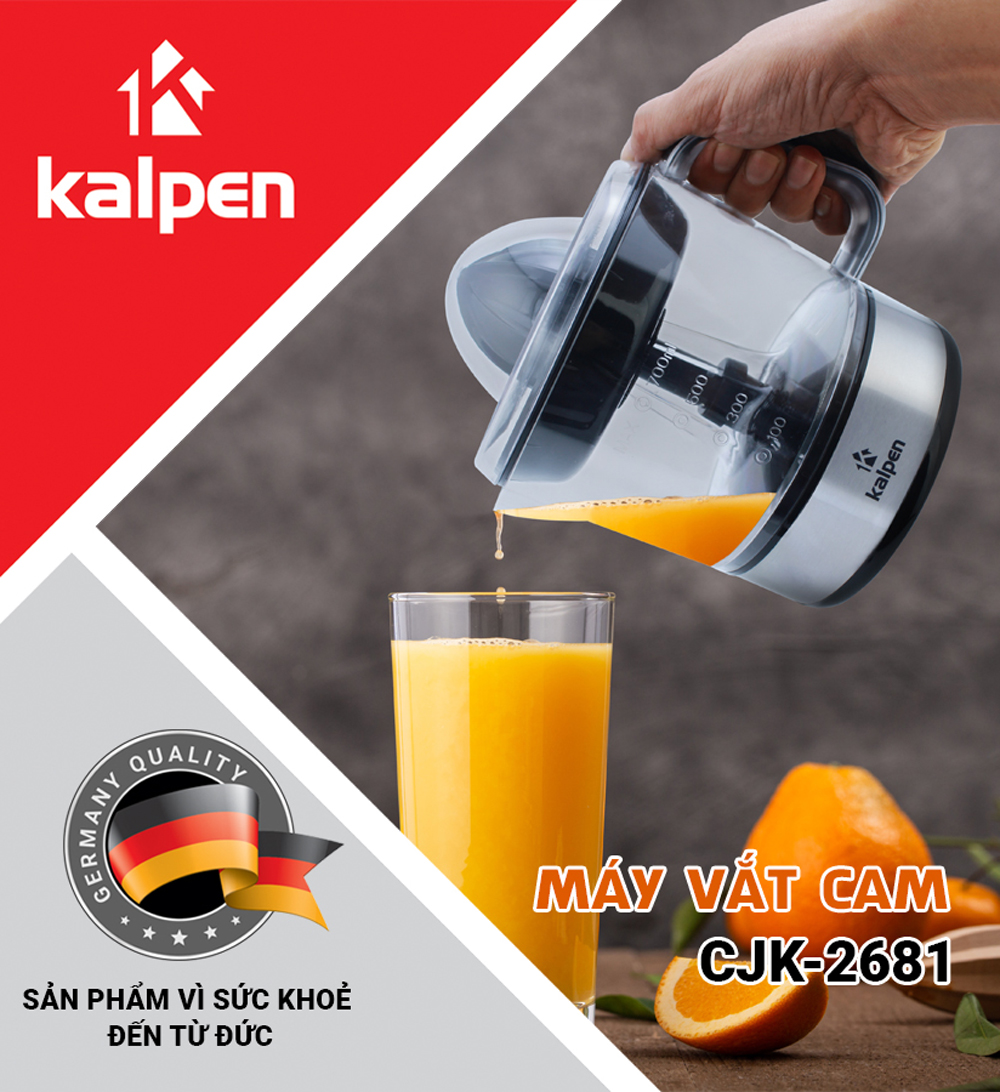 Máy vắt cam Kalpen CJK-2681 - Hàng chính hãng