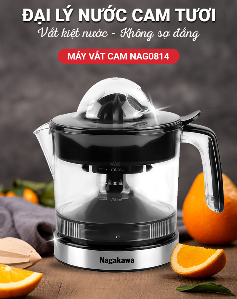 Máy vắt cam điện NAG0814 - Hàng chính hãng