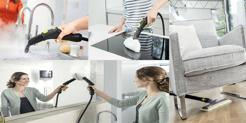 Máy vệ sinh bằng hơi nước Karcher SC5 Easy Fix EU - Hàng chính hãng