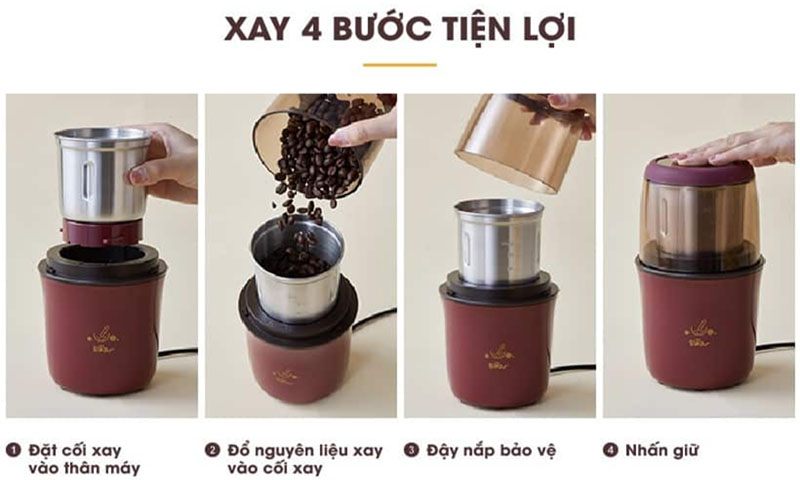 Máy xay bột khô Bear MDJ-A02G3