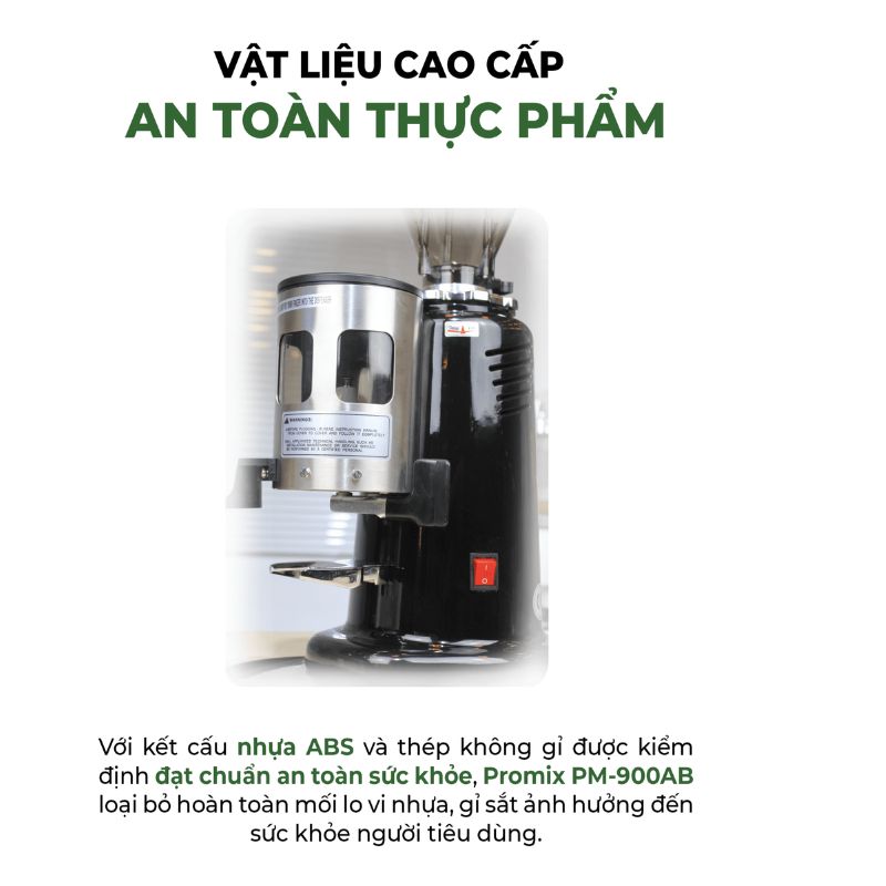 Máy xay cà phê bán tự động Promix PM-900AB - Hàng chính hãng