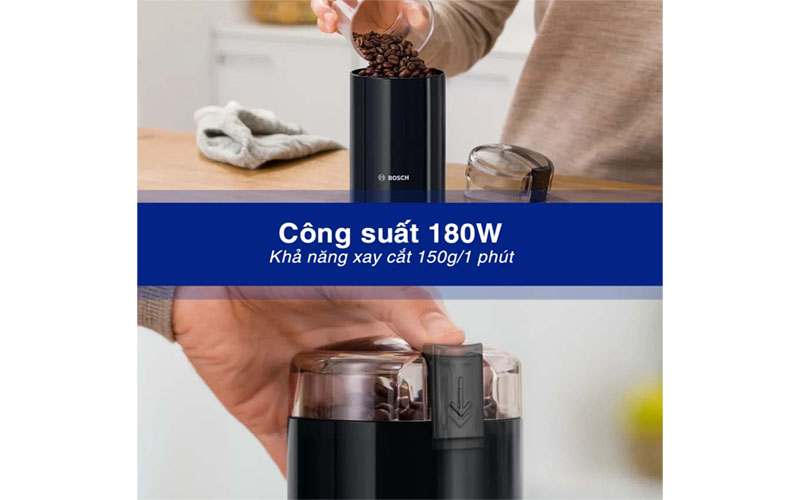 Máy xay cà phê Bosch TSM6A013B - Hàng chính hãng