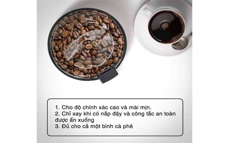 Máy xay cà phê Bosch TSM6A013B - Hàng chính hãng