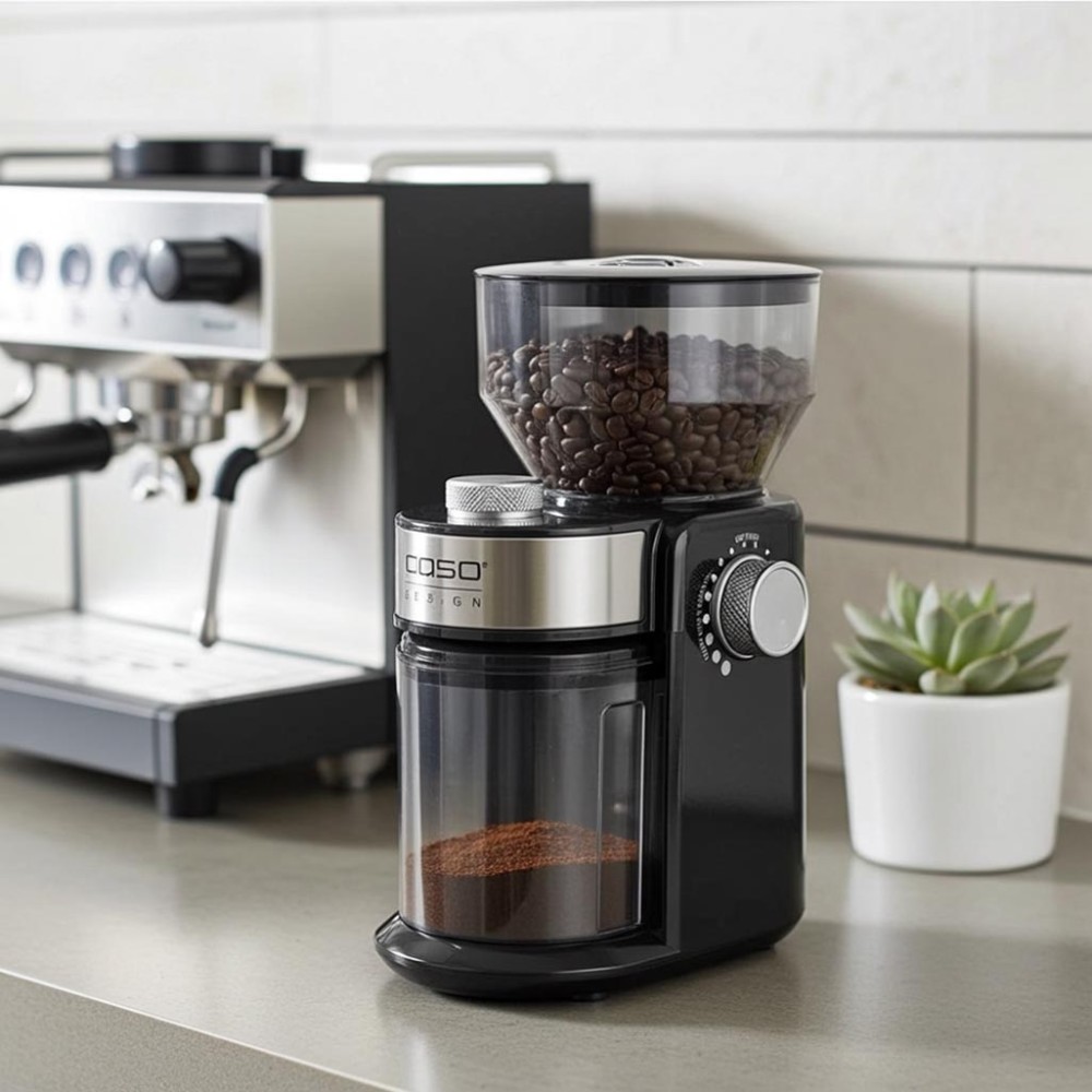 Máy xay cafe tự động Caso Barista Crema - Hàng chính hãng