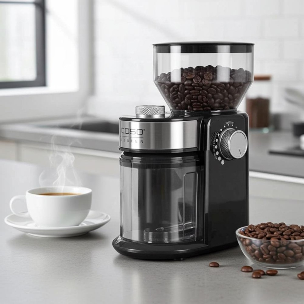 Máy xay cafe tự động Caso Barista Crema - Hàng chính hãng