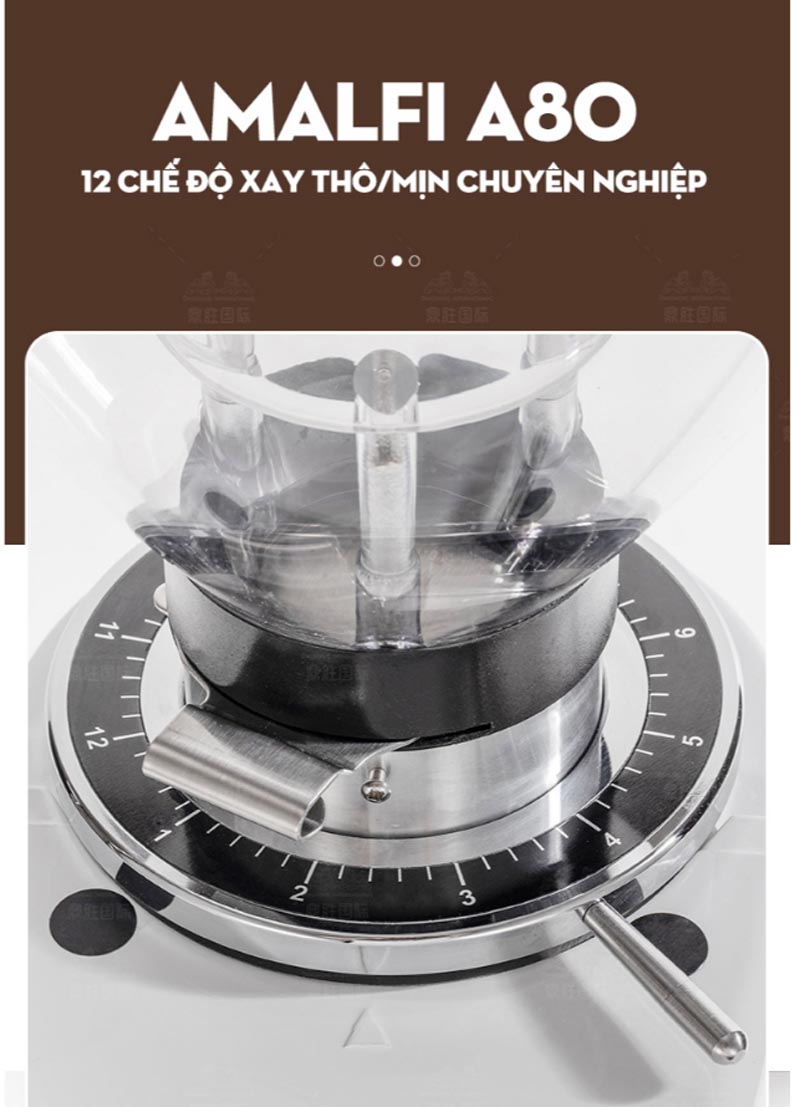 Máy xay cà phê Amalfi A80 - Hàng chính hãng