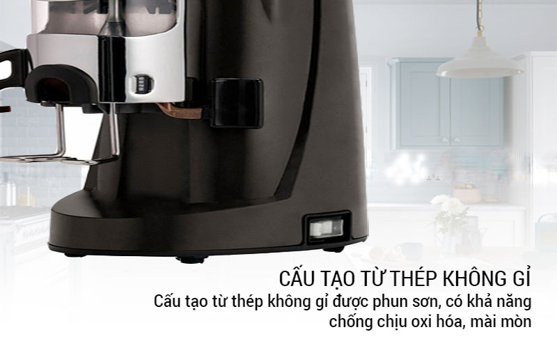 Chất liệu cấu tạo của Máy xay cà phê hạt Nuova Simonelli MDJ