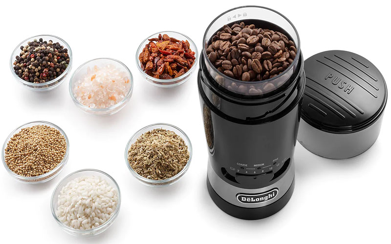 Máy xay cà phê hạt mini DeLonghi KG210