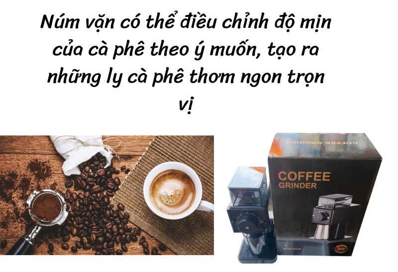 Máy xay cà phê Raiden N800 - Hàng chính hãng