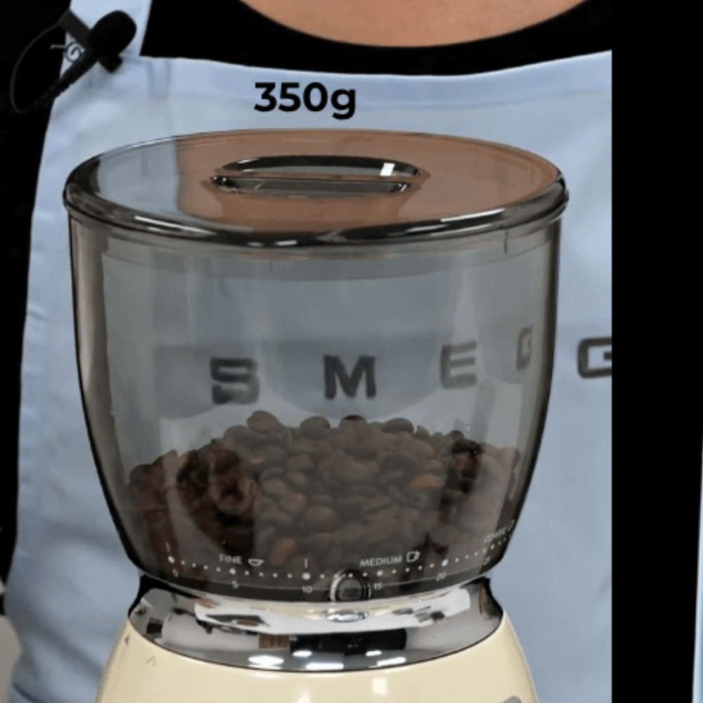 Máy xay cafe tự động Smeg CGF11 - Hàng chính hãng