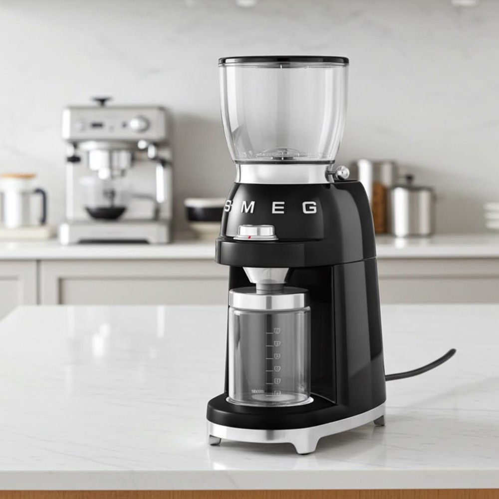 Máy xay cafe tự động Smeg CGF11 - Hàng chính hãng