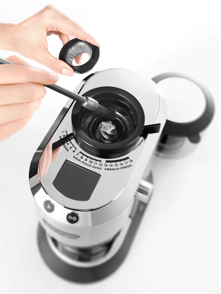 Máy xay cafe DeLonghi KG521.M - Hàng chính hãng