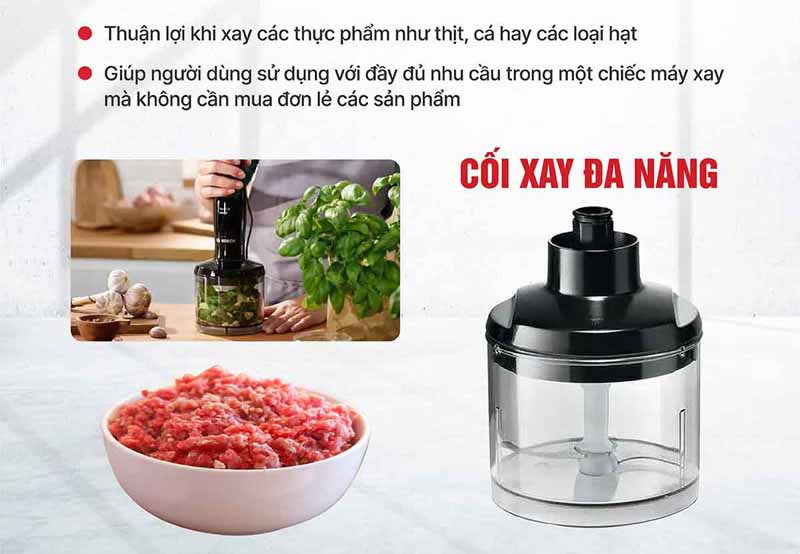 Máy xay cầm tay Bosch MSM4B624 - Hàng chính hãng