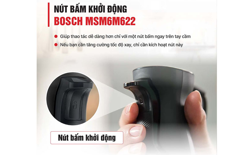 Máy xay cầm tay Bosch MSM6M622 - Hàng chính hãng