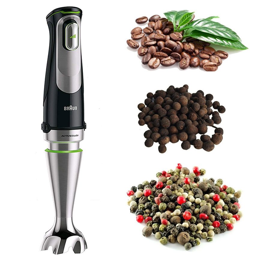 Chức năng của máy xay cầm tay Braun MQ9038 Spice