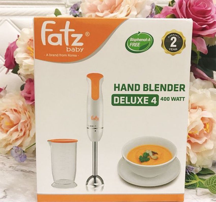 Máy xay cầm tay Deluxe 4 FatzBaby FB5216BL - Hàng chính hãng