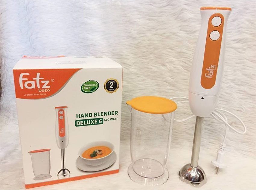 Máy xay cầm tay Deluxe 6 FatzBaby FB5211BL - Hàng chính hãng
