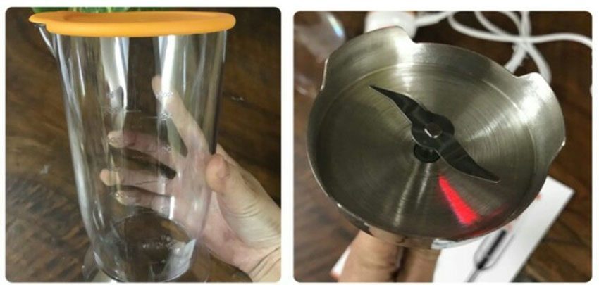 Máy xay cầm tay Deluxe 8 FatzBaby FB5214BL - Hàng chính hãng