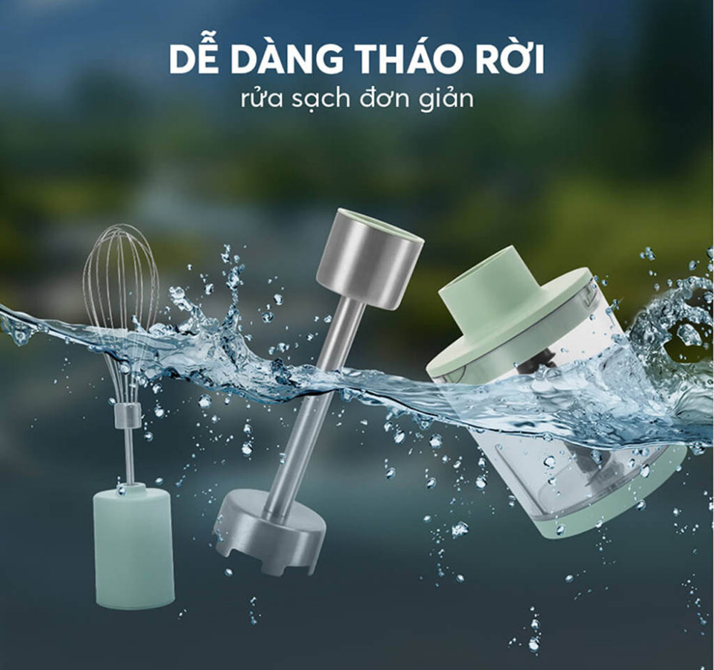 Máy xay cầm tay Elmich BLE-8666 - Hàng chính hãng