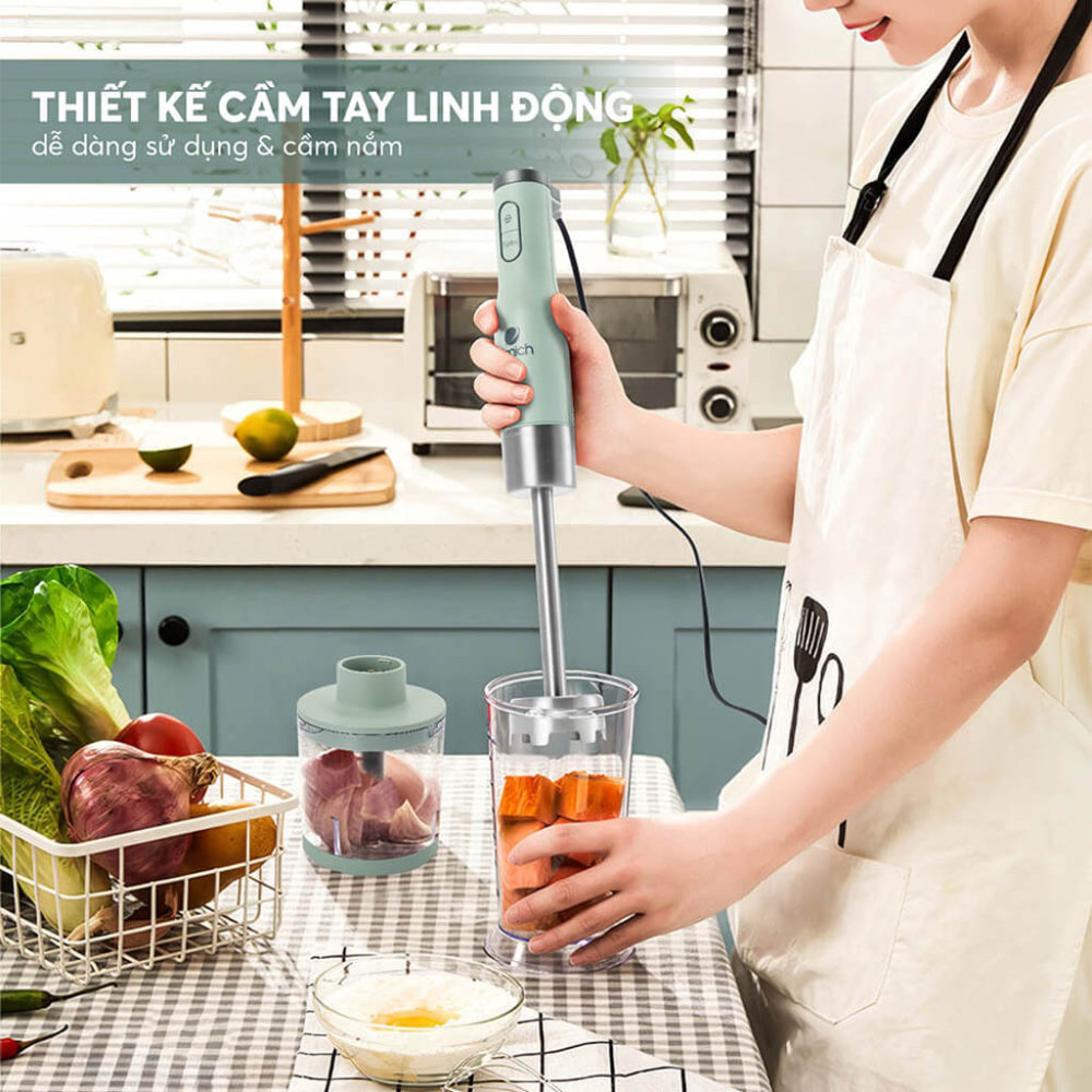 Máy xay cầm tay Elmich BLE-8666 - Hàng chính hãng