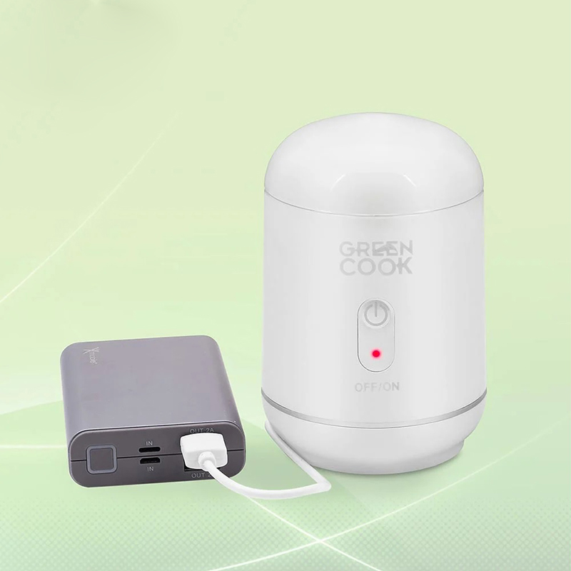 Máy xay sinh tố sạc cầm tay Green Cook GCJ01 - Hàng chính hãng