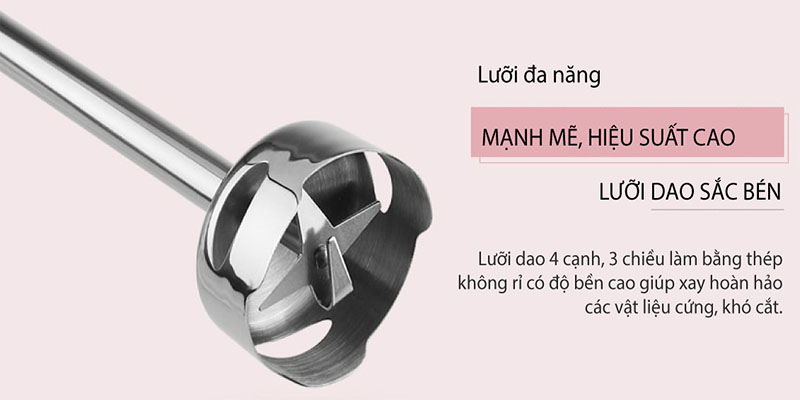 Máy xay cầm tay đa năng Lacuzin LCZ109 - Hàng chính hãng