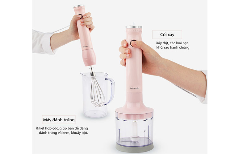 Máy xay cầm tay đa năng Lacuzin LCZ109 - Hàng chính hãng