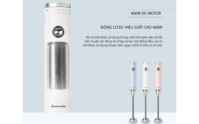Máy xay cầm tay đa năng Lacuzin LCZ109 - Hàng chính hãng