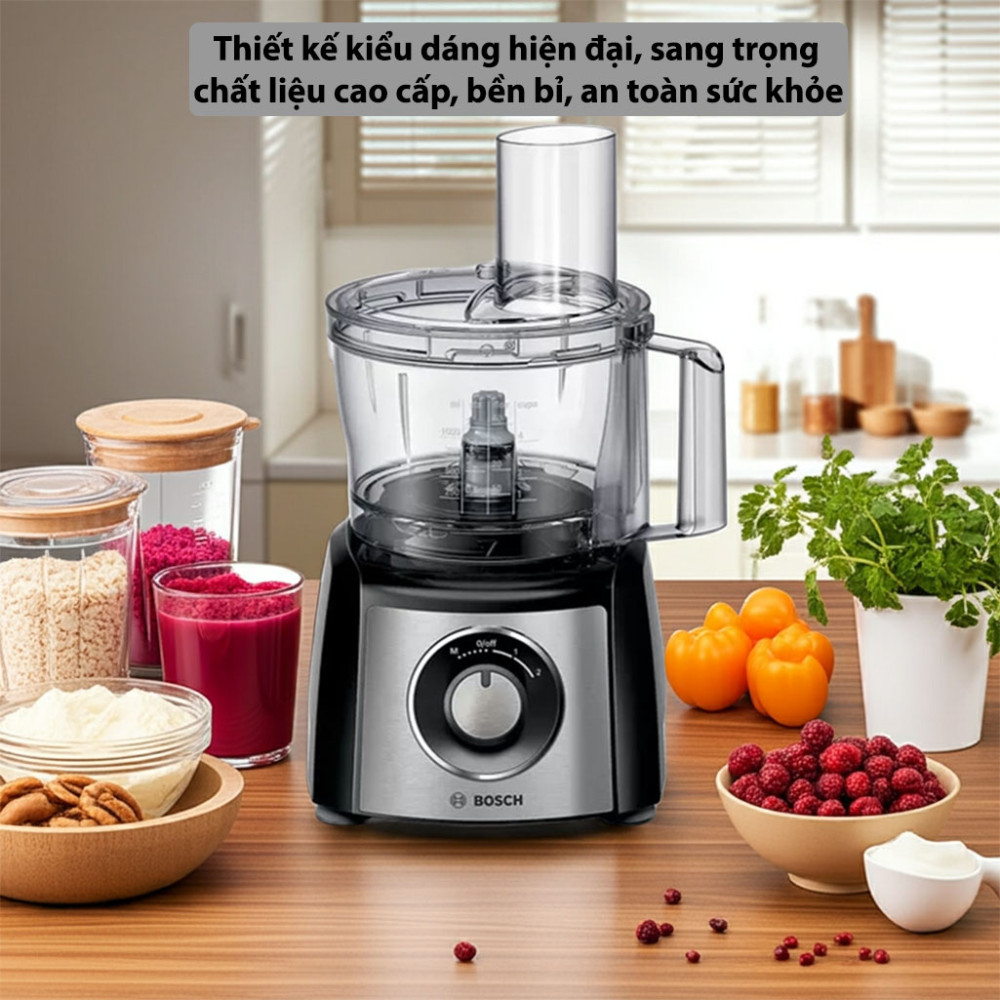 Máy xay đa năng Bosch MCM3501M - Hàng chính hãng