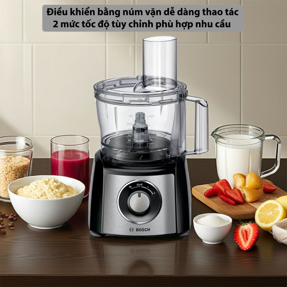 Máy xay đa năng Bosch MCM3501M - Hàng chính hãng