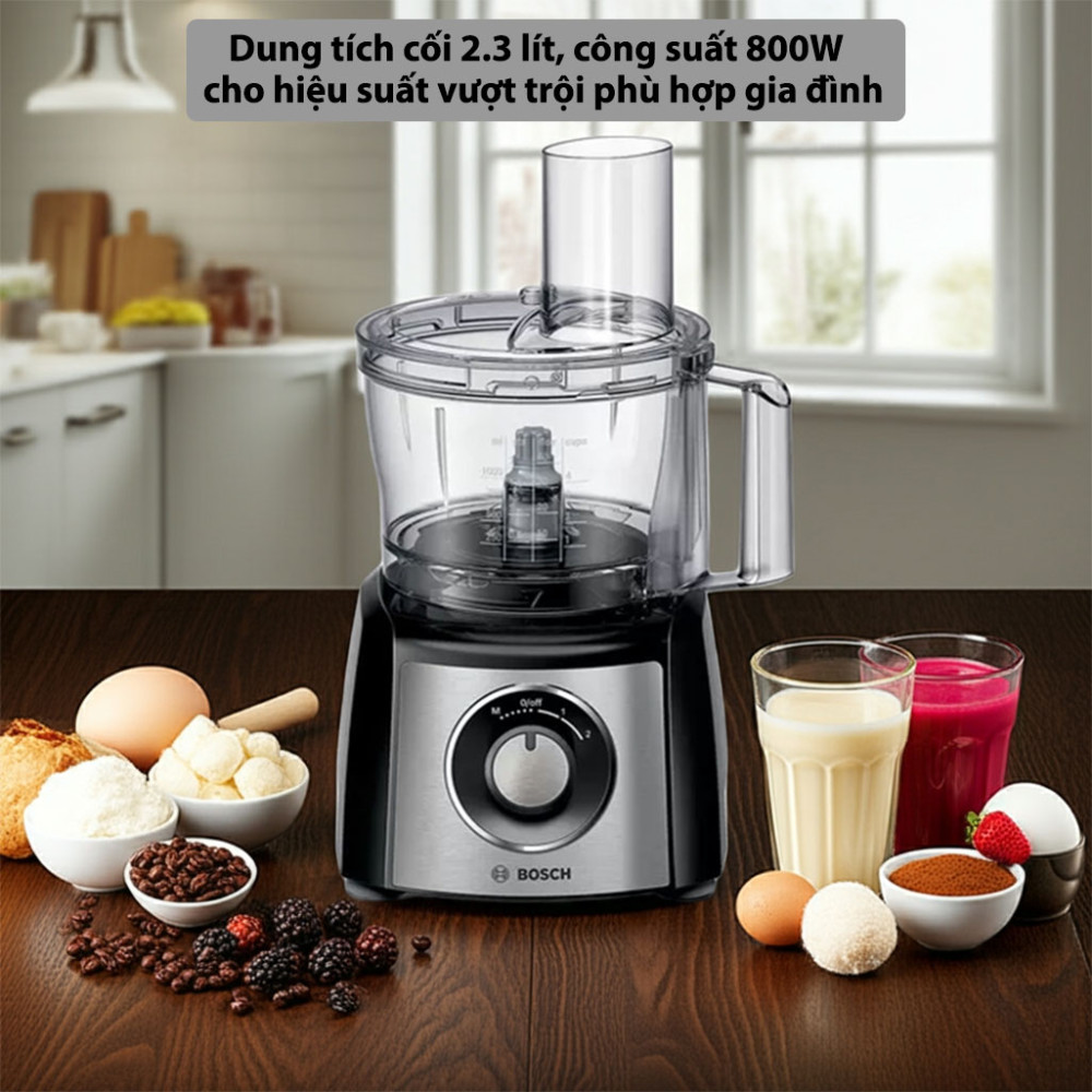 Máy xay đa năng Bosch MCM3501M - Hàng chính hãng
