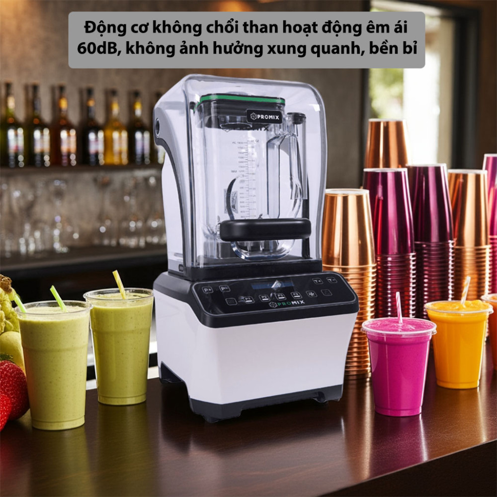 Máy xay sinh tố công nghiệp Promix PM-1080 - Hàng chính hãng